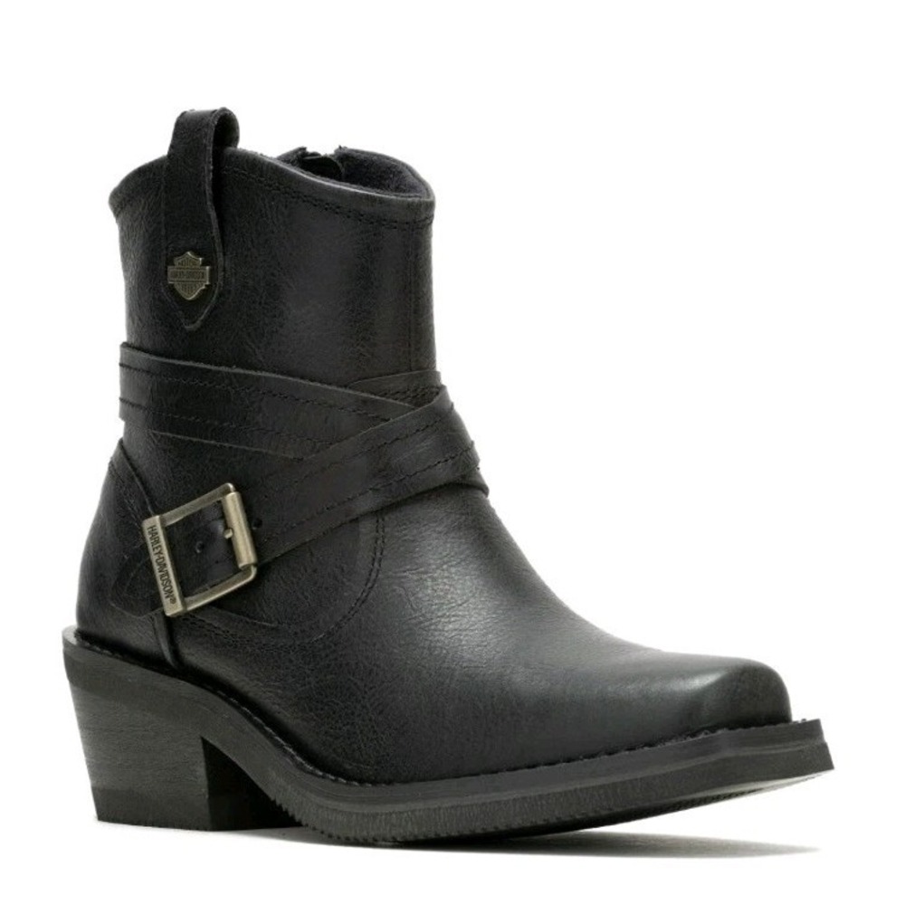 Harley-Davidson Women's Dalis Slate Gray 5-Inch Ankle Boots 5M